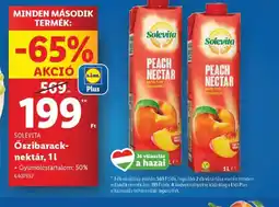 Lidl Solevita Őszibarack-nektár ajánlat
