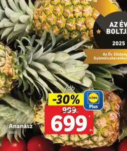 Lidl Ananász ajánlat