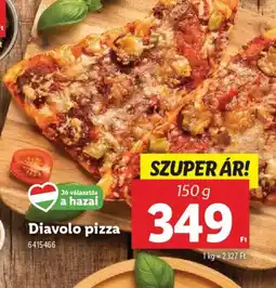 Lidl Diavolo pizza ajánlat