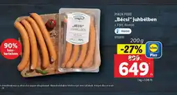 Lidl Pikok Pure Bécsi juhbélben ajánlat