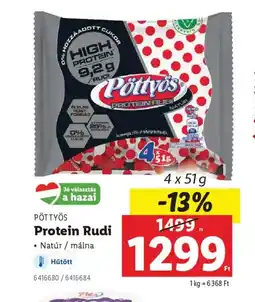Lidl Pöttyös Protein Rudi ajánlat