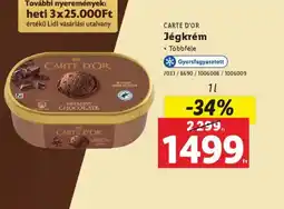 Lidl Carte D'Or Jégkrém ajánlat