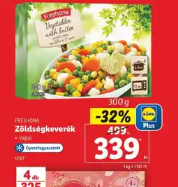 Lidl Freshona Zöldségkeverék ajánlat