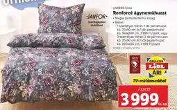Lidl Livarno Home Renforcé ágyneműhuzat ajánlat