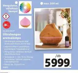 Lidl Silvercrest Ultrahangos aromalámpa ajánlat