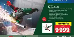 Lidl Parkside Sarokcsiszol ajánlat