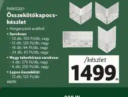 Lidl Parkside Összekötőkapocs-készlet ajánlat