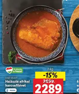 Lidl Halászlé afrikai harcsafilével ajánlat