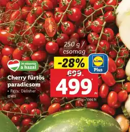 Lidl Cherry fürtös paradicsom ajánlat