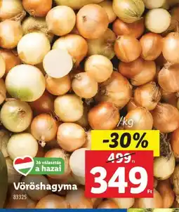 Lidl Vöröshagyma ajánlat