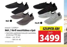 Lidl Esmera/Livergy Női/férfi mezítlábas cipő ajánlat