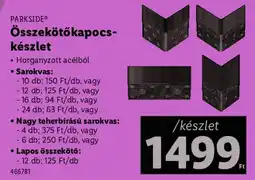 Lidl PARKSIDE Összekötőkapocskészlet ajánlat