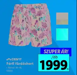Lidl CRIVIT Férfi fürdőshort ajánlat