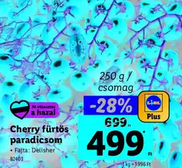 Lidl Cherry fürtös paradicsom ajánlat