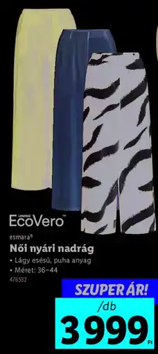 Lidl Esmara Női nyári nadrág ajánlat