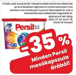 Spar Persil mosókapszula árából! ajánlat