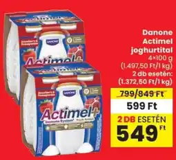 Spar Danone Actimel joghurtital ajánlat