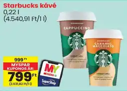 Spar Starbucks kávé ajánlat