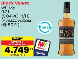 Black Velvet whisky