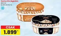 Spar Carte d'Or jégkrém ajánlat