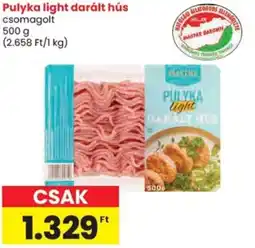 Spar Pulyka light darált hús ajánlat