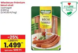 Spar Wiesbauer Prémium bécsi virsli ajánlat