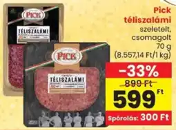 Spar Pick téliszalámi ajánlat