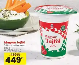 Spar Magyar tejföl ajánlat