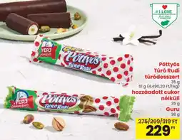 Spar Pöttyös Túró Rudi túródesszert ajánlat