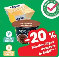 Spar Minden Alpro desszert árából! ajánlat