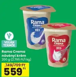 Spar Rama Crema növényi krém ajánlat