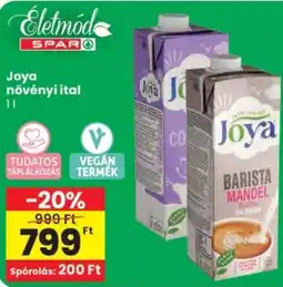 Spar Joya növényi ital ajánlat