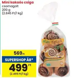 Spar Mini kakaós csiga ajánlat