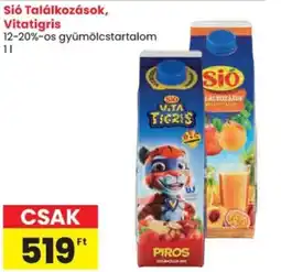 Spar Sió Találkozások, Vitatigris ajánlat