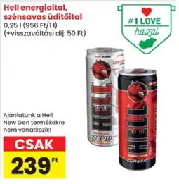 Spar Hell energiaital ajánlat