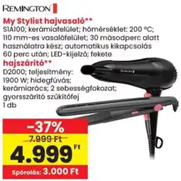 Spar REMINGTON My Stylist hajvasaló ajánlat