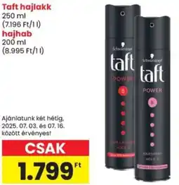 Spar Taft hajlakk / hajhab ajánlat