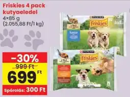 Spar Friskies 4 pack kutyaeledel ajánlat