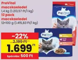 Spar PreVital macskaeledel ajánlat