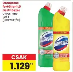 Spar Domestos fertőtlenítő tisztítószer ajánlat