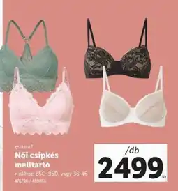 Lidl esmara Női csipkés melltartó ajánlat