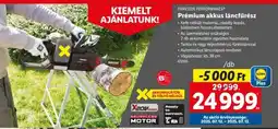 Lidl Prémium akkus láncfűrész ajánlat