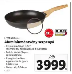 Lidl Alumíniumöntvény serpenyő ajánlat