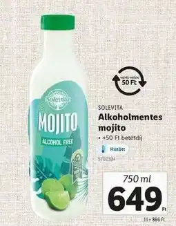 Lidl SOLEVITA Alkoholmentes Mojito ajánlat