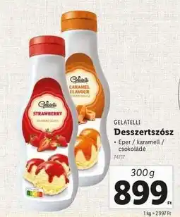 Lidl Gelatelli Desszertsósz ajánlat