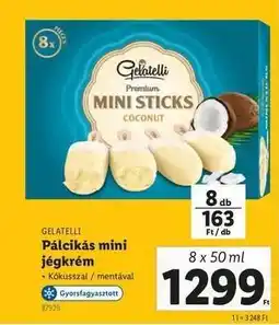 Lidl GELATELLI Pálcikás mini jégkrém ajánlat