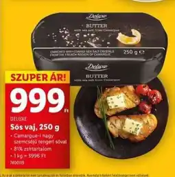 Lidl DELUXE Sósvaj, 250 g ajánlat