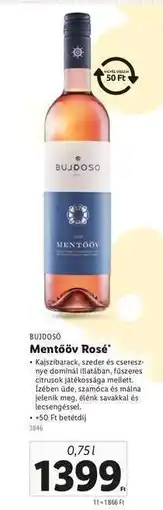 Lidl BUJDOSÓ Mentőöv Rosé ajánlat