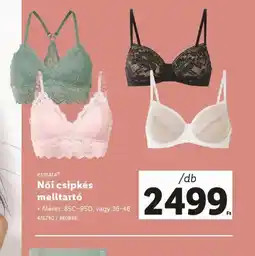 Lidl Esmera Női csipkés melltart ajánlat
