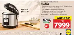 Lidl Silvercrest Kitchen Tools Rizsfőző ajánlat